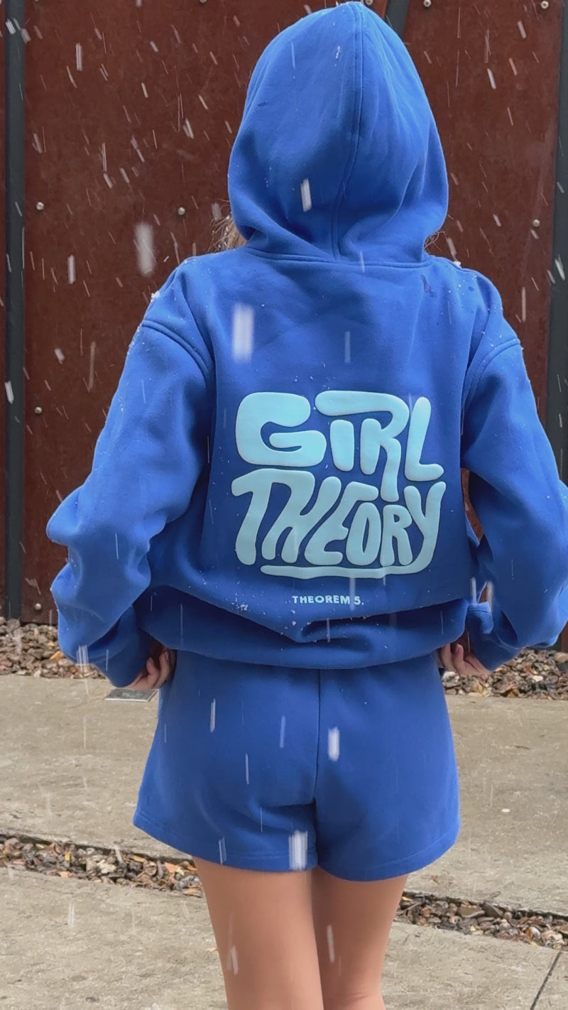Load and play video in Gallery viewer, The Ultimate Chill Set – Cozy Me-Time Shorts &amp; Oversized Everything Hoodie
